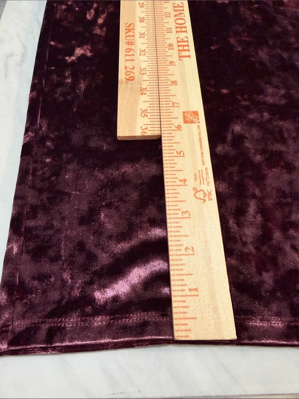 Michael Kors Crushed Velvet Dress Medium Plum Magenta Long Sleeve Bodycon Midi